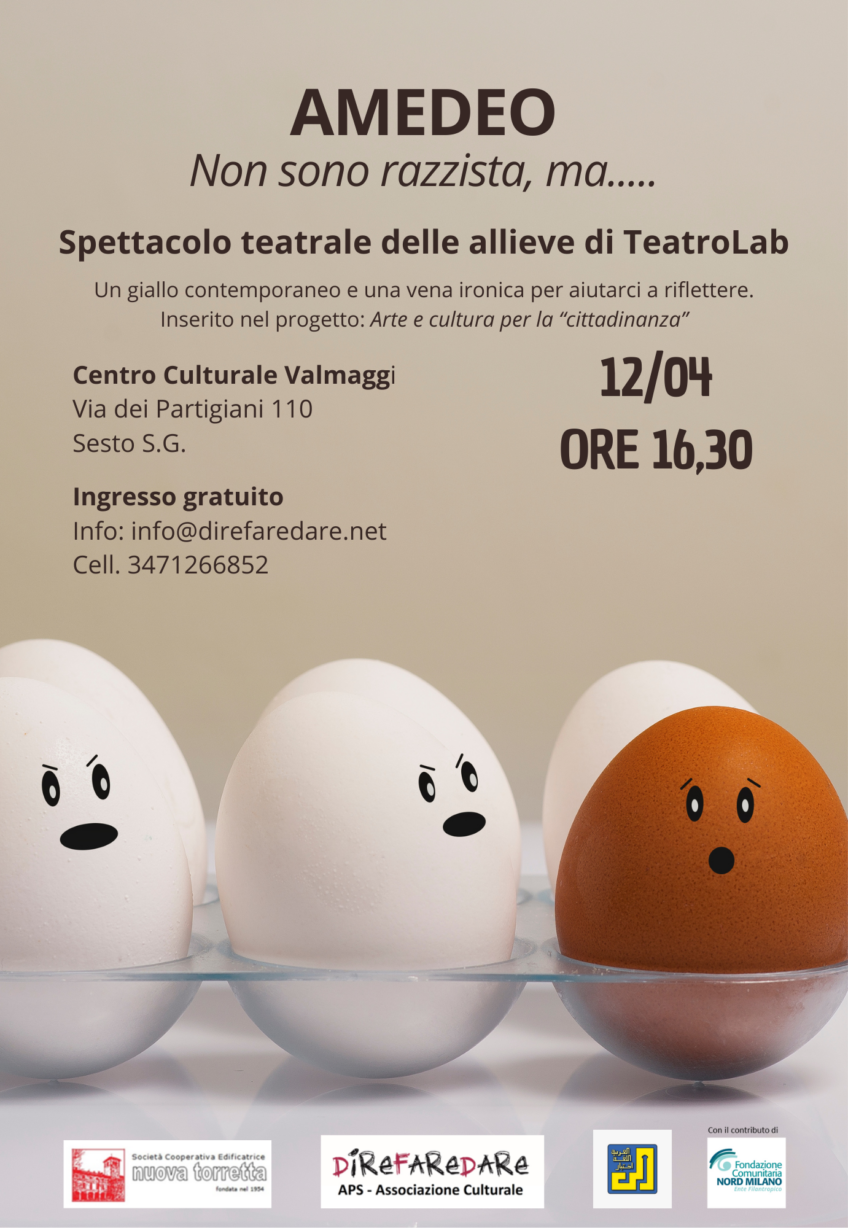 AMEDEO. Non sono razzista, ma…..
