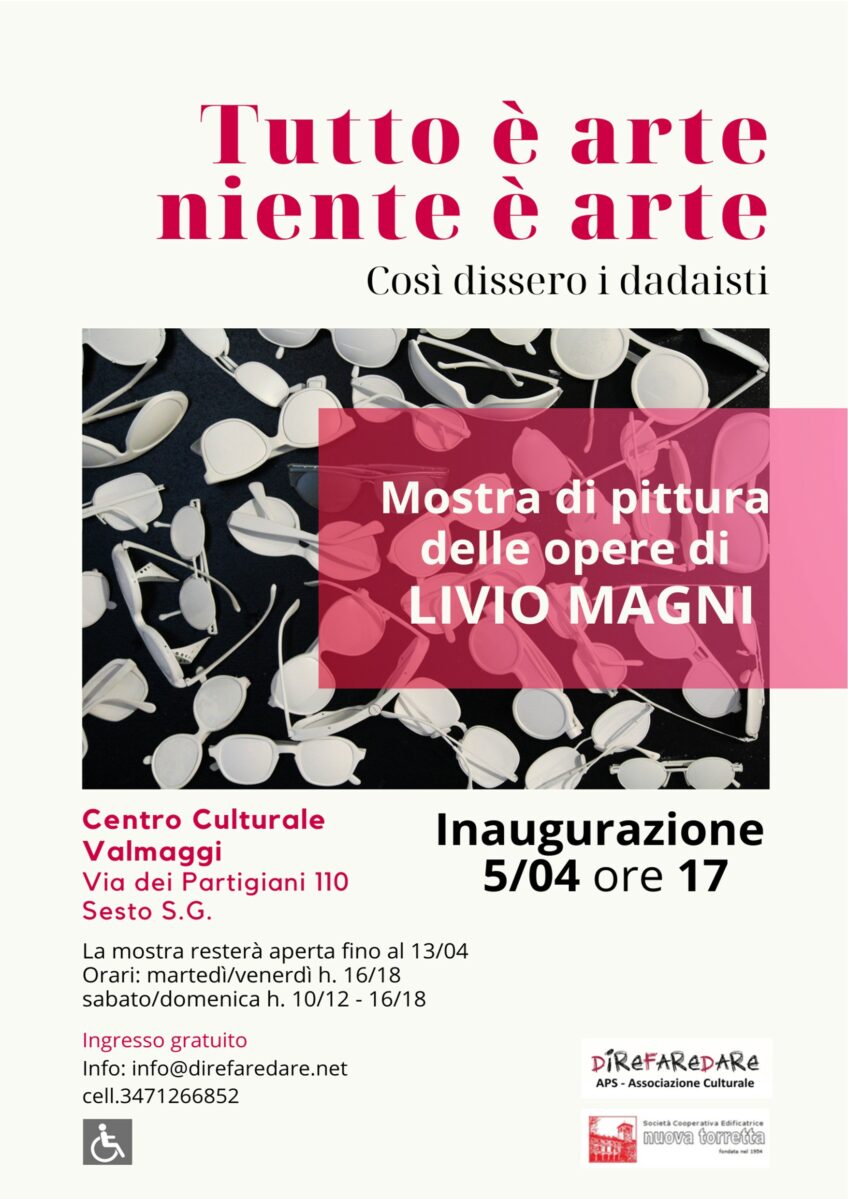 TUTTO E’ ARTE, NIENTE E’ ARTE