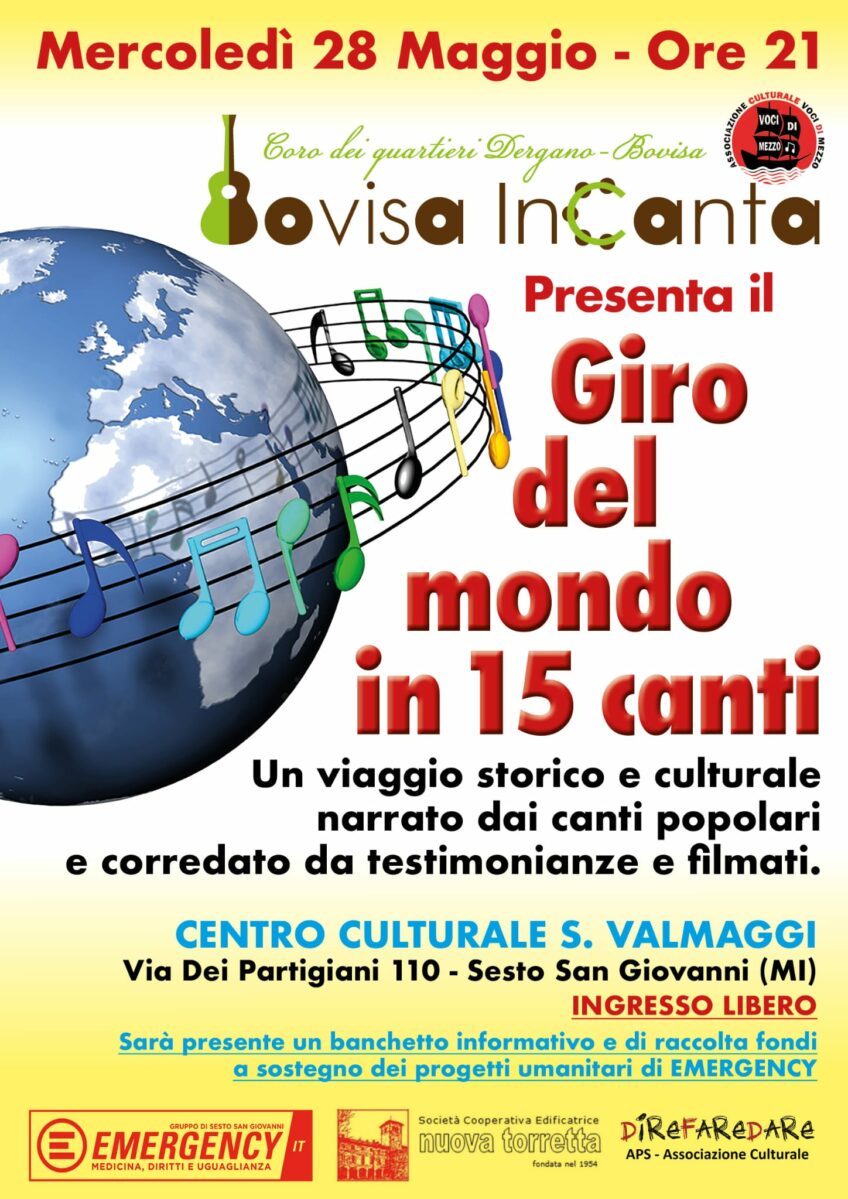 IL GIRO DEL MONDO IN 15 CANTI