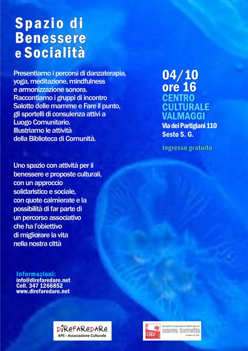 SPAZI DI BENESSERE E SOCIALITA’