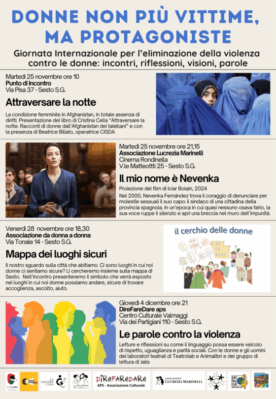 Giornata Internazionale per l’eliminazione della violenza contro le donne