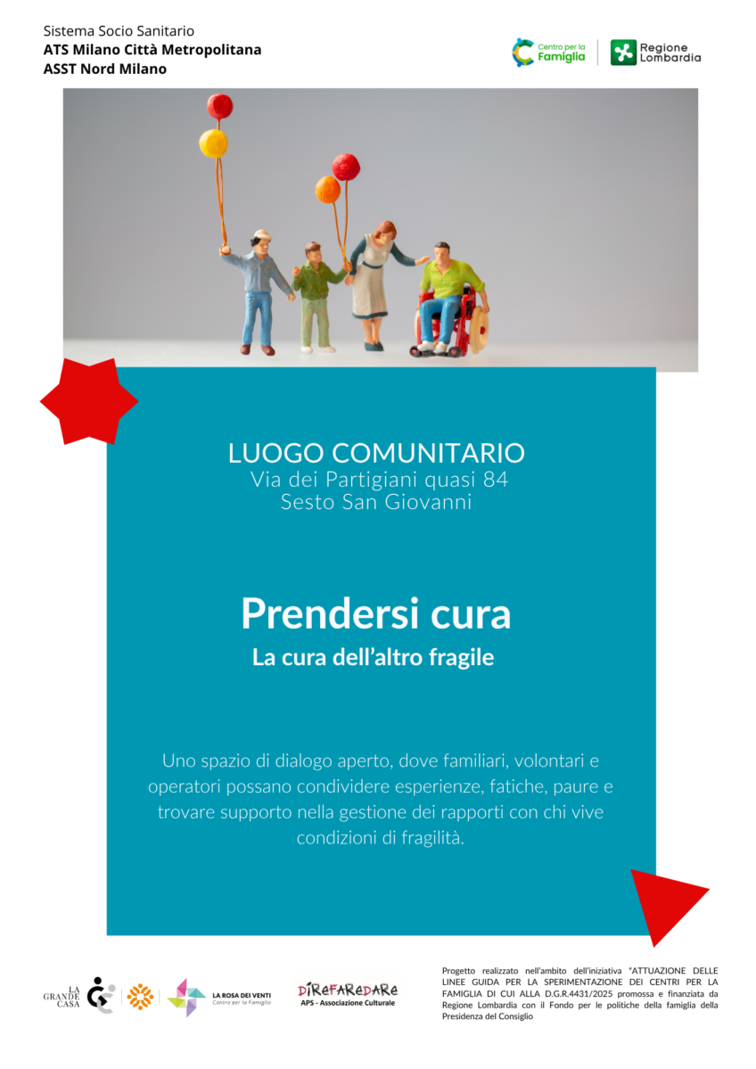 PRENDERSI CURA. LA CURA DELL’ ALTRO FRAGILE